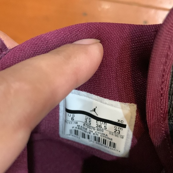 Nike Air Jordan sneakers size zip high 6 - Picture 11 of 12